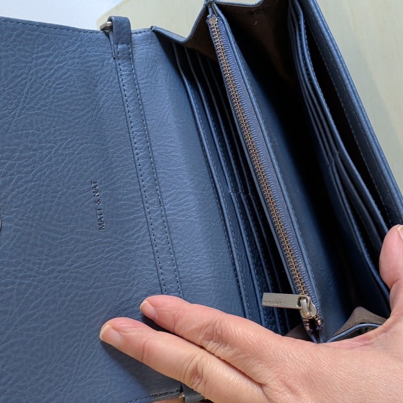 Matt & Nat Blue Crossbody Bag - Picture 9 of 11